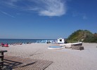 Strand an der Seebrücke (ca. 2 km entfernt)